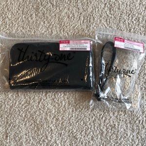 NEW Thirty-One Wallet and Wristlet Strap
